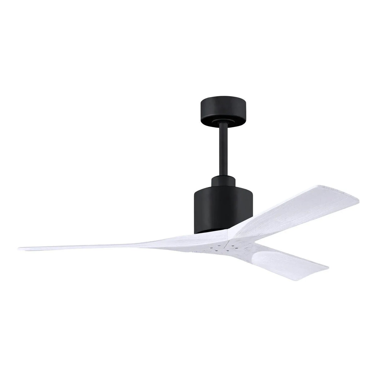 Matthews Fan Company - Nan Ceiling Fan - NK-BK-BK-52 | Montreal Lighting & Hardware