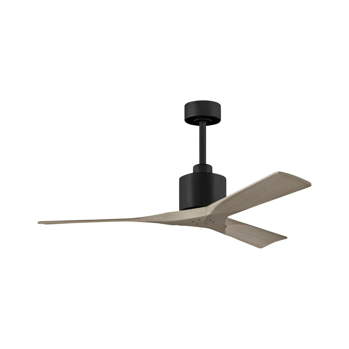 Matthews Fan Company - Nan Ceiling Fan - NK-BK-BK-52 | Montreal Lighting & Hardware