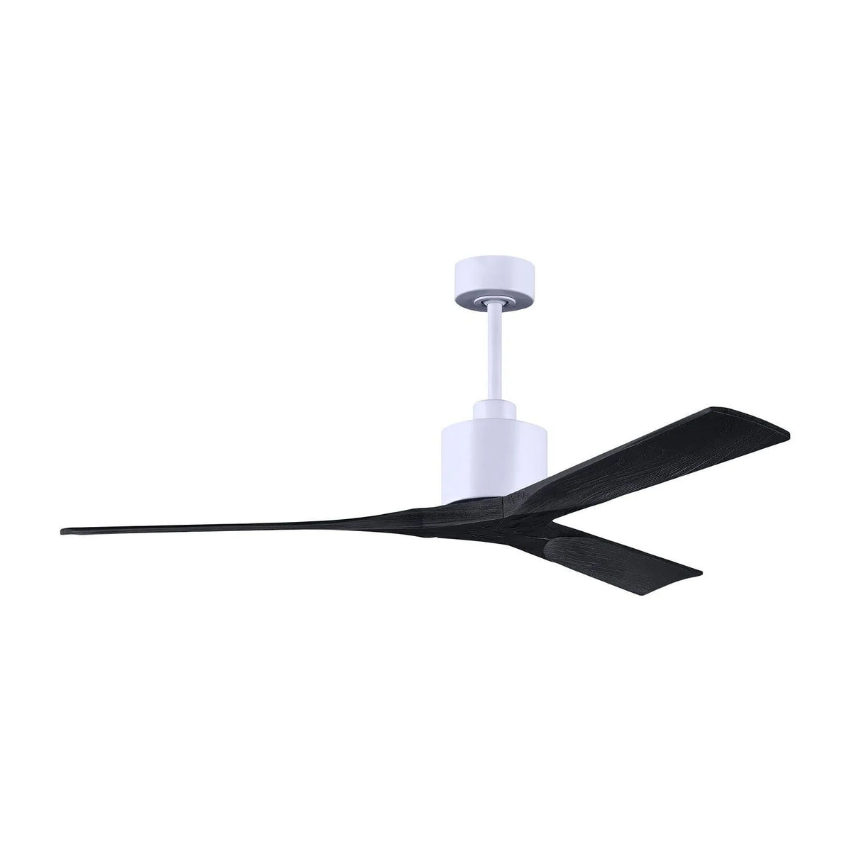 Matthews Fan Company - Nan Ceiling Fan - NK-BK-BK-60 | Montreal Lighting & Hardware