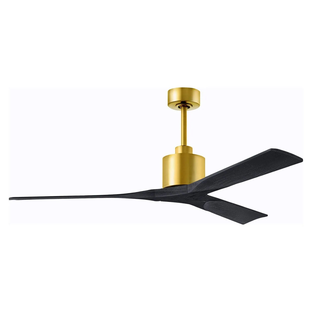 Matthews Fan Company - Nan Ceiling Fan - NK-BK-BK-60 | Montreal Lighting & Hardware