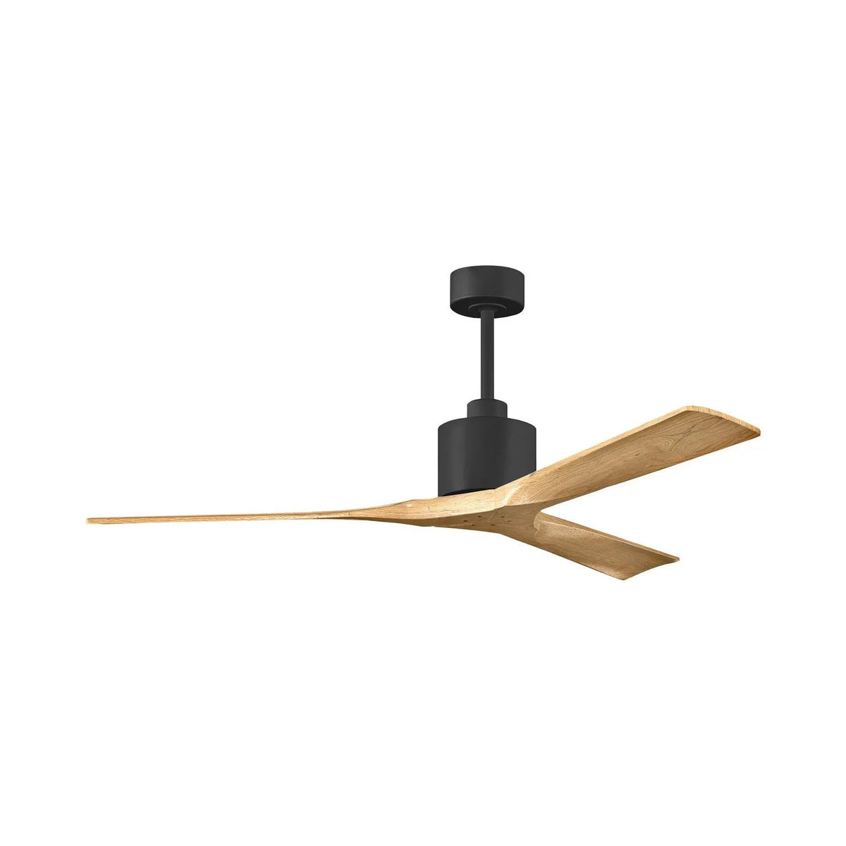 Matthews Fan Company - Nan Ceiling Fan - NK-BK-BK-60 | Montreal Lighting & Hardware