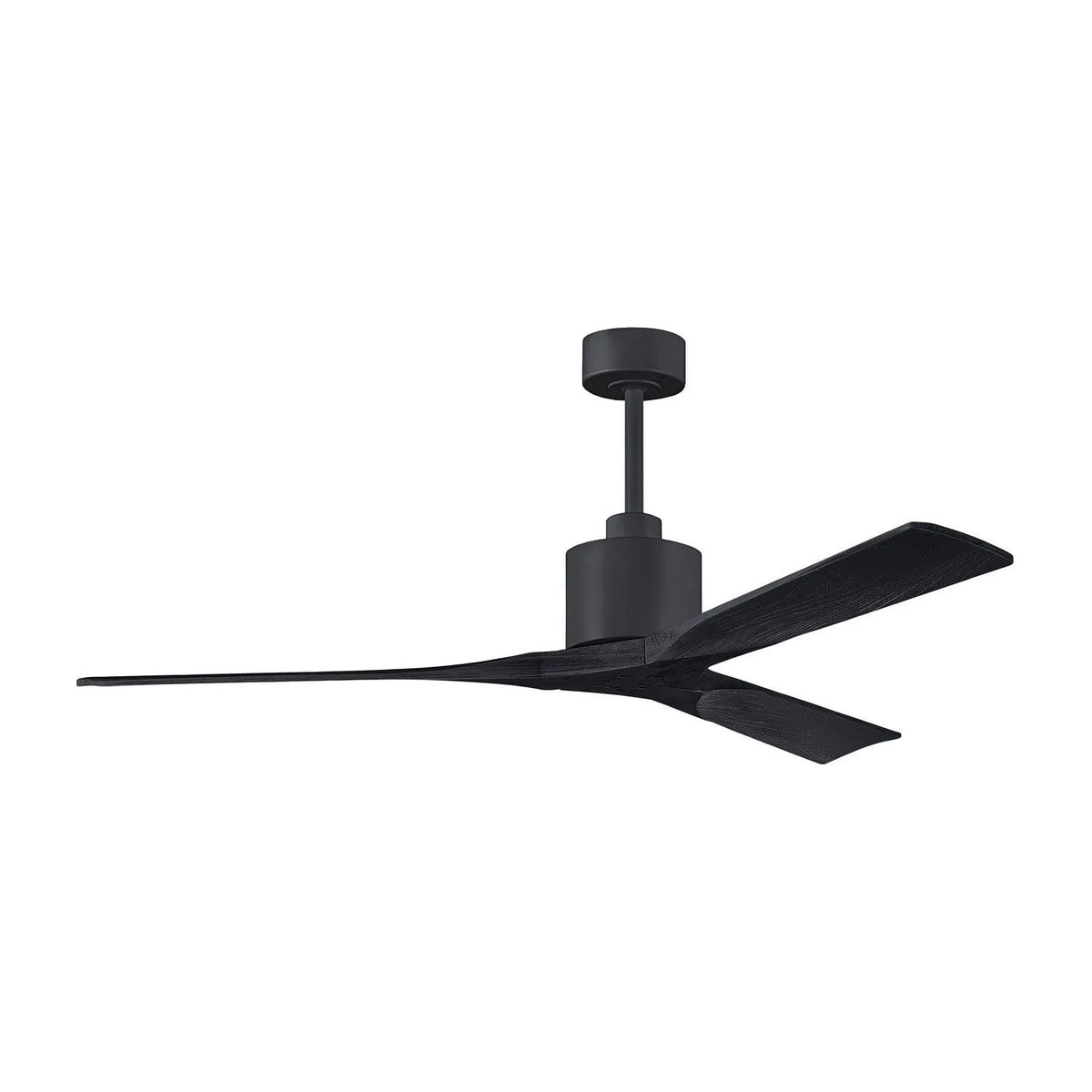 Matthews Fan Company - Nan Ceiling Fan - NK-BK-BK-60 | Montreal Lighting & Hardware