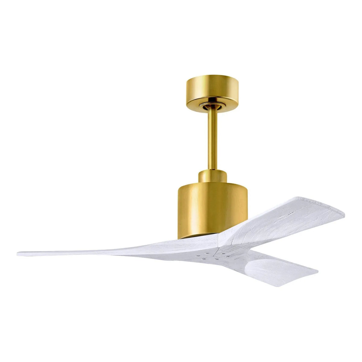 Matthews Fan Company - Nan Ceiling Fan - NK-BRBR-MWH-42 | Montreal Lighting & Hardware