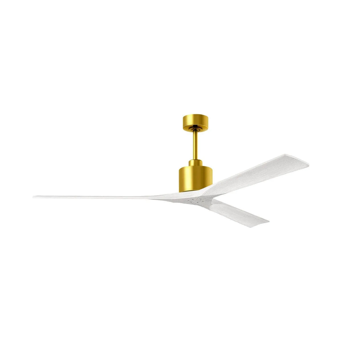 Matthews Fan Company - Nan XL Ceiling Fan - NKXL-BK-BK-72 | Montreal Lighting & Hardware