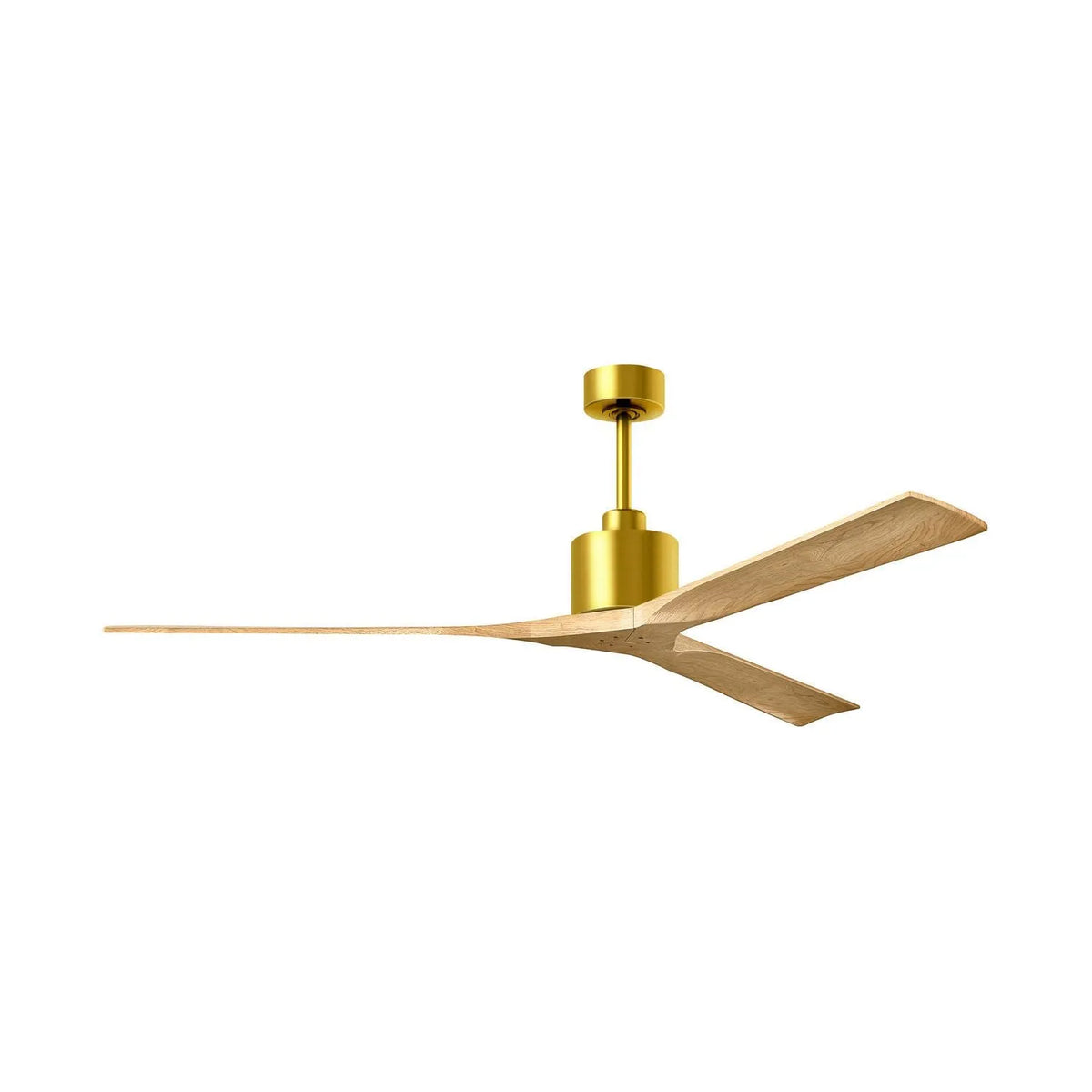 Matthews Fan Company - Nan XL Ceiling Fan - NKXL-BK-BK-72 | Montreal Lighting & Hardware