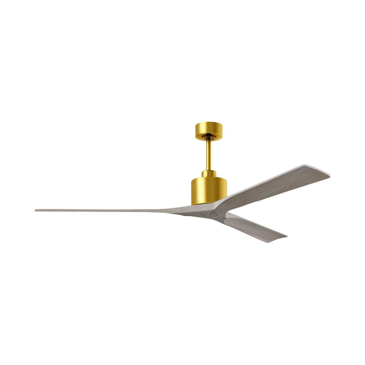 Matthews Fan Company - Nan XL Ceiling Fan - NKXL-BK-BK-72 | Montreal Lighting & Hardware