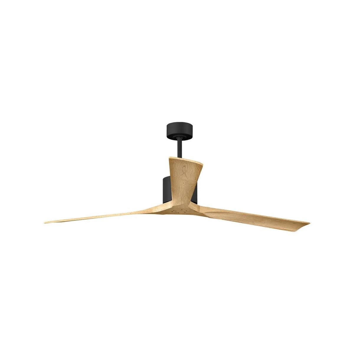 Matthews Fan Company - Nan XL Ceiling Fan - NKXL-BK-BK-72 | Montreal Lighting & Hardware