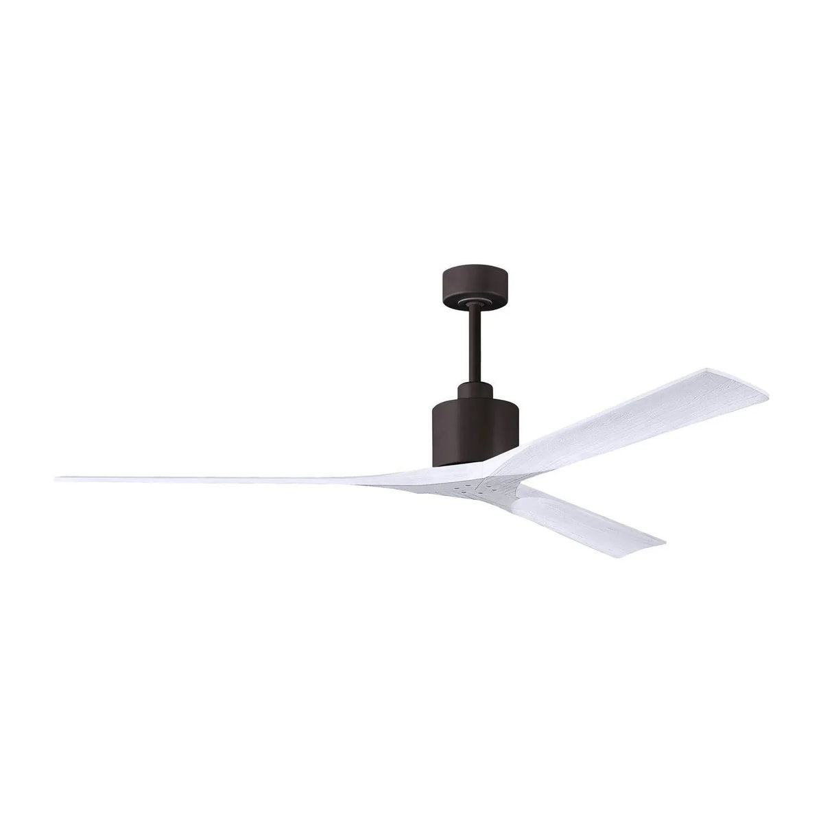 Matthews Fan Company - Nan XL Ceiling Fan - NKXL-BK-BK-72 | Montreal Lighting & Hardware