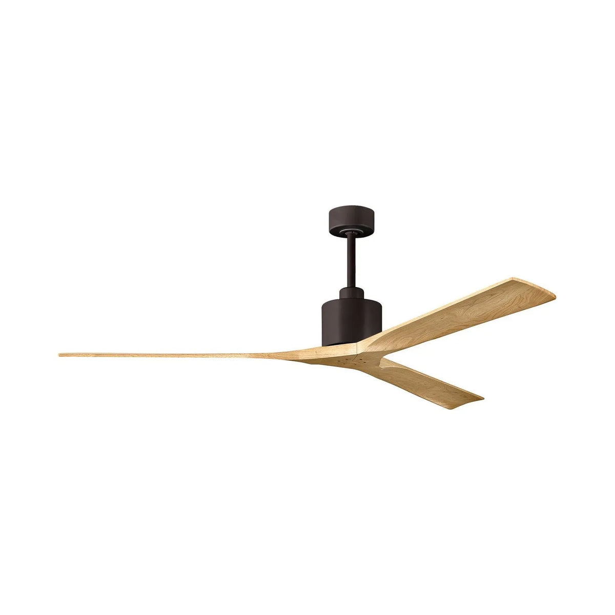 Matthews Fan Company - Nan XL Ceiling Fan - NKXL-BK-BK-72 | Montreal Lighting & Hardware