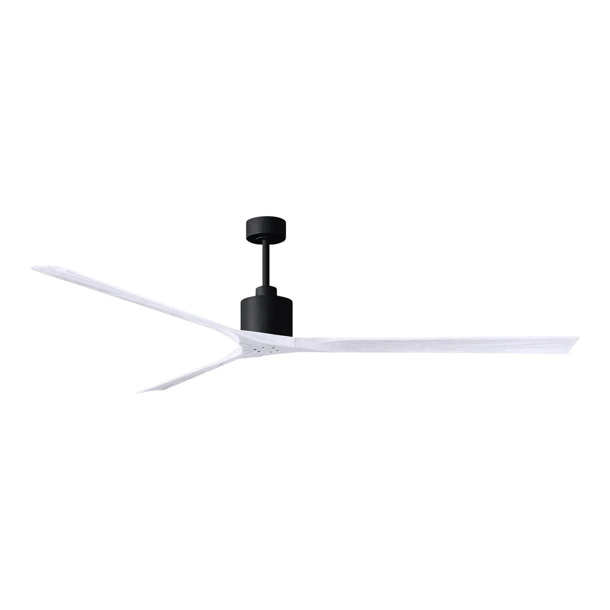 Matthews Fan Company - Nan XL Ceiling Fan - NKXL-BK-BK-90 | Montreal Lighting & Hardware