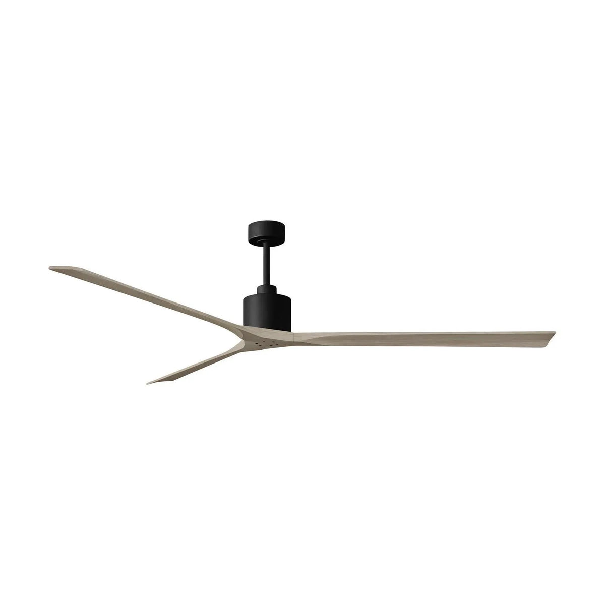 Matthews Fan Company - Nan XL Ceiling Fan - NKXL-BK-BK-90 | Montreal Lighting & Hardware