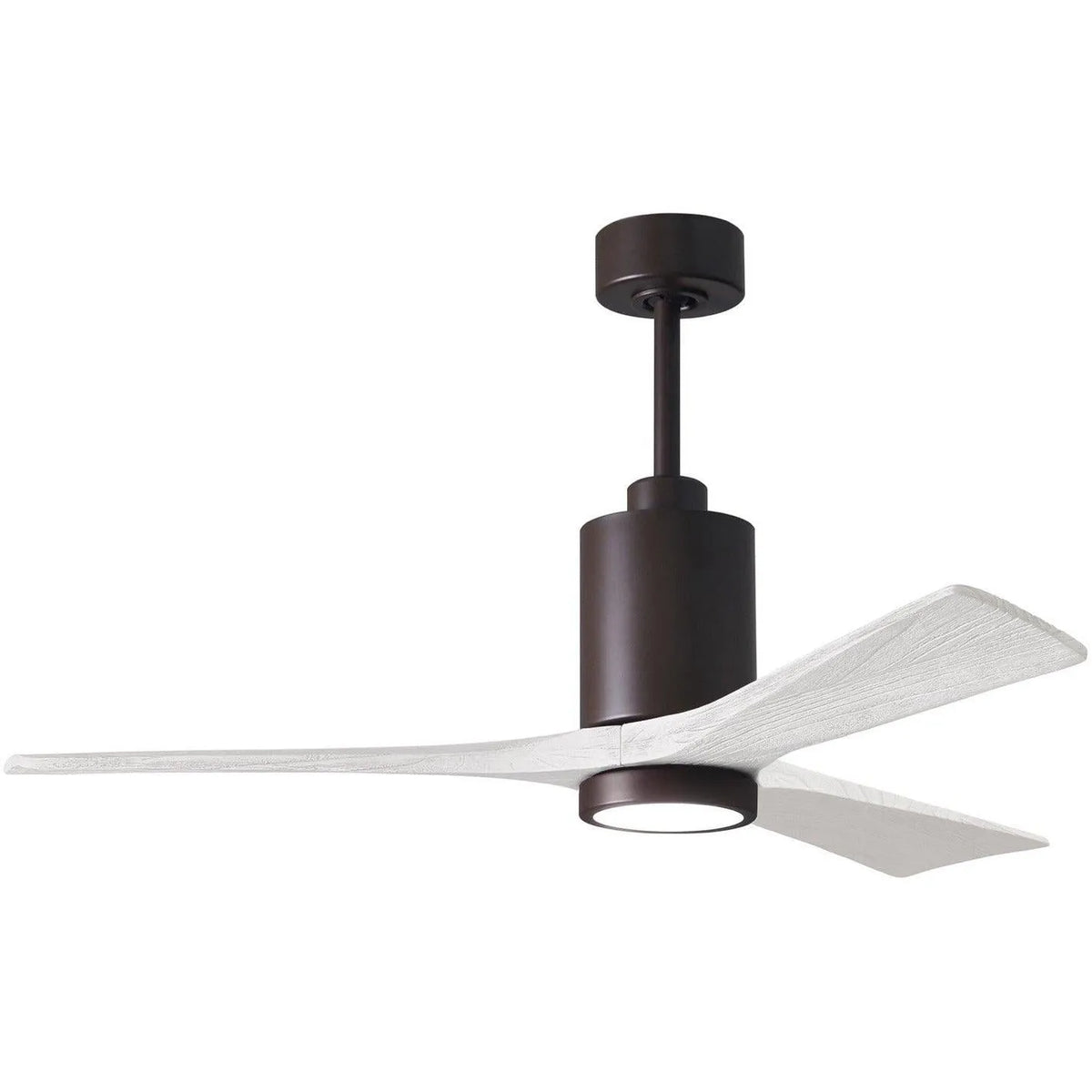 Matthews Fan Company - Patricia 3 Ceiling Fan - PA3-BK-BK-42 | Montreal Lighting & Hardware