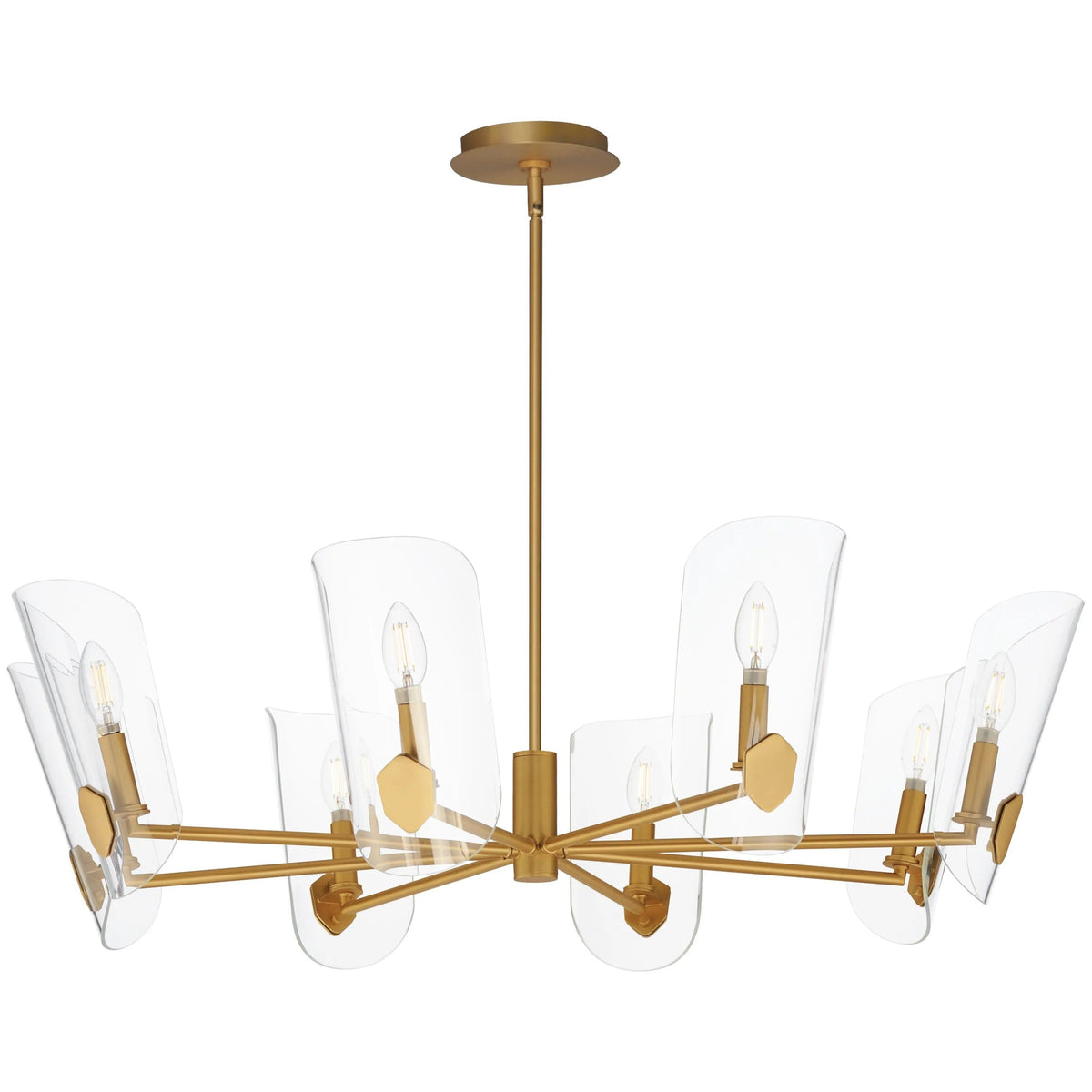 Maxim Lighting - Armory Chandelier - 32358CLNAB | Montreal Lighting & Hardware