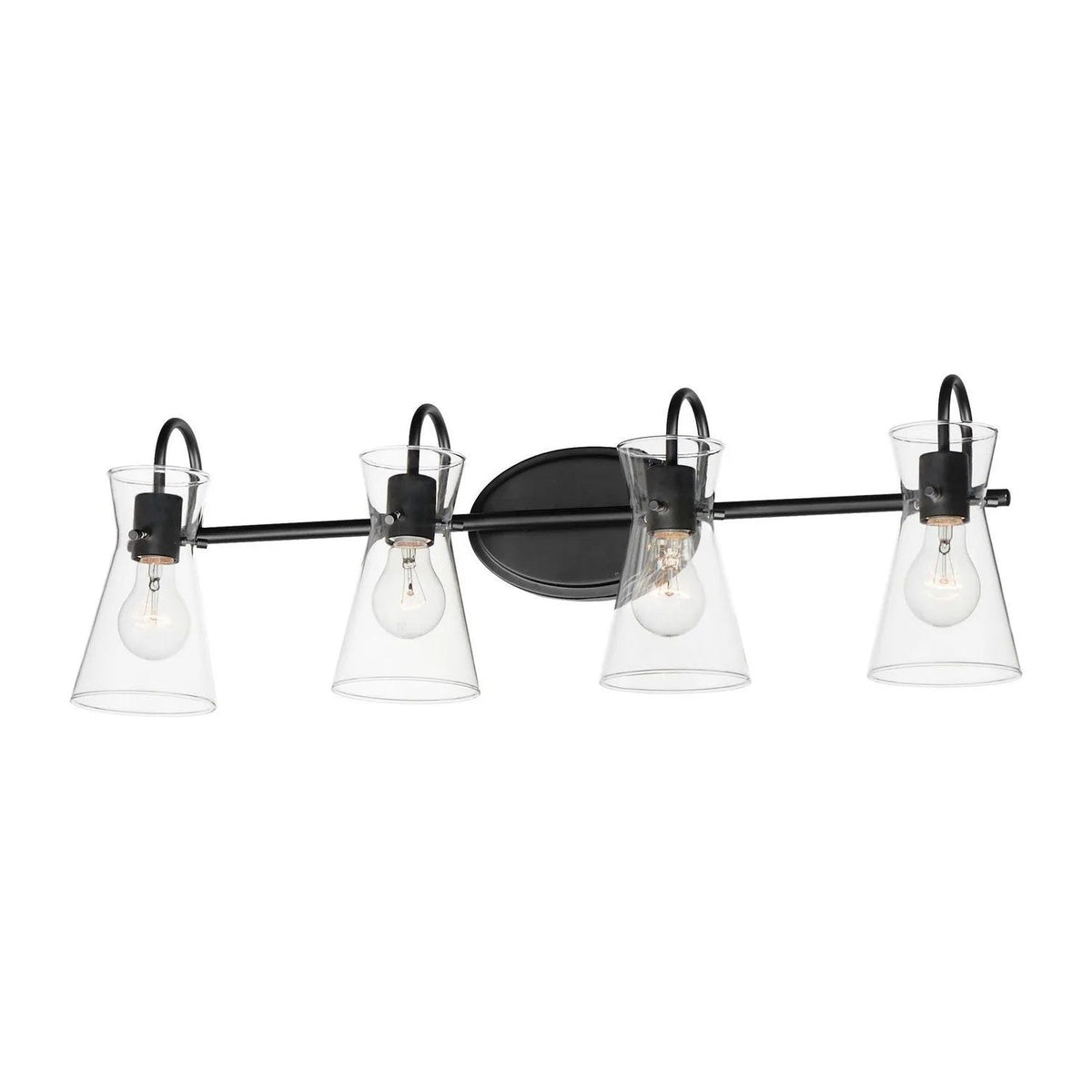 Maxim Lighting - Ava Bath Vanity - 12484CLBK | Montreal Lighting & Hardware