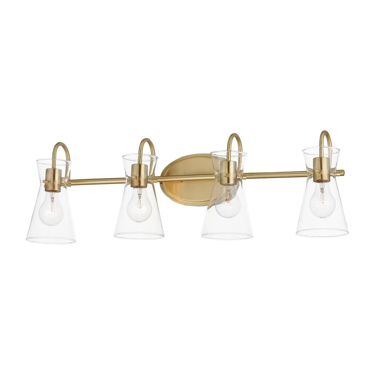 Maxim Lighting - Ava Bath Vanity - 12484CLNAB | Montreal Lighting & Hardware