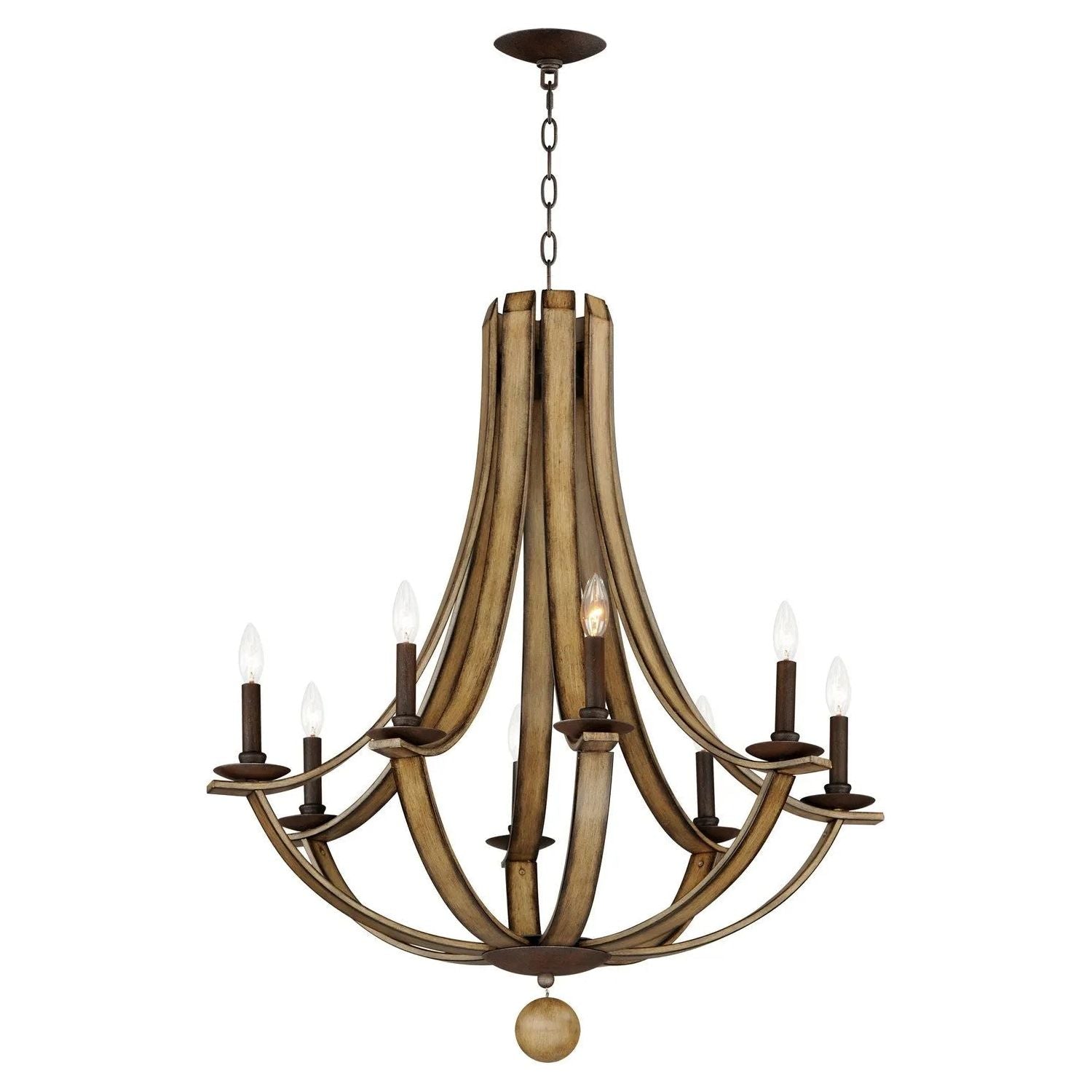 Maxim Lighting - Basque Chandelier - 20348DWAR | Montreal Lighting & Hardware