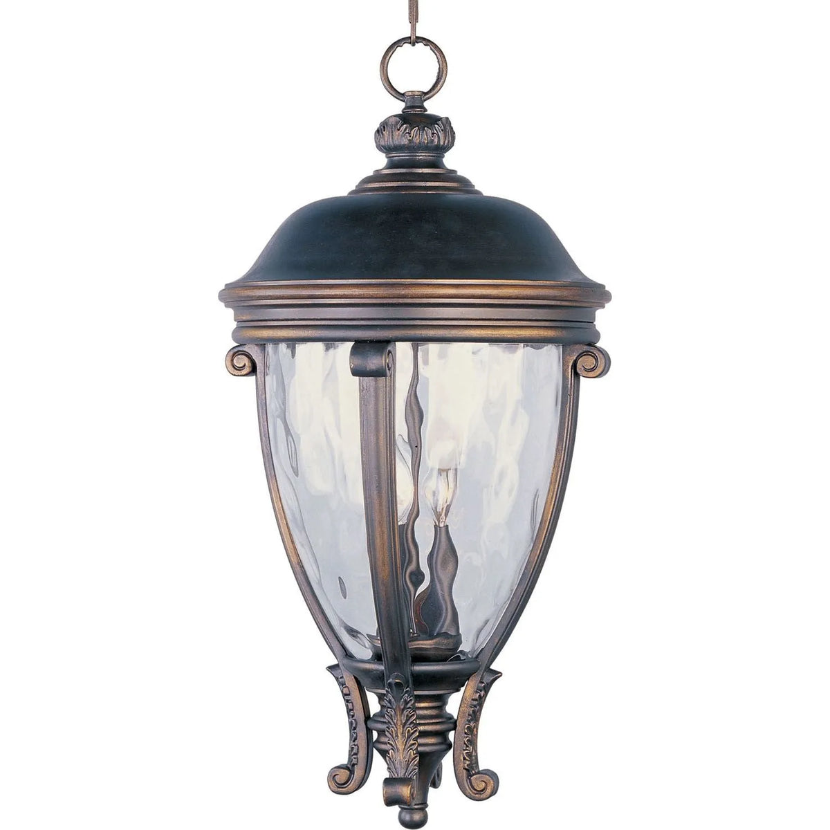 Maxim Lighting - Camden VX Outdoor Hanging Lantern - 41429WGGO | Montreal Lighting & Hardware