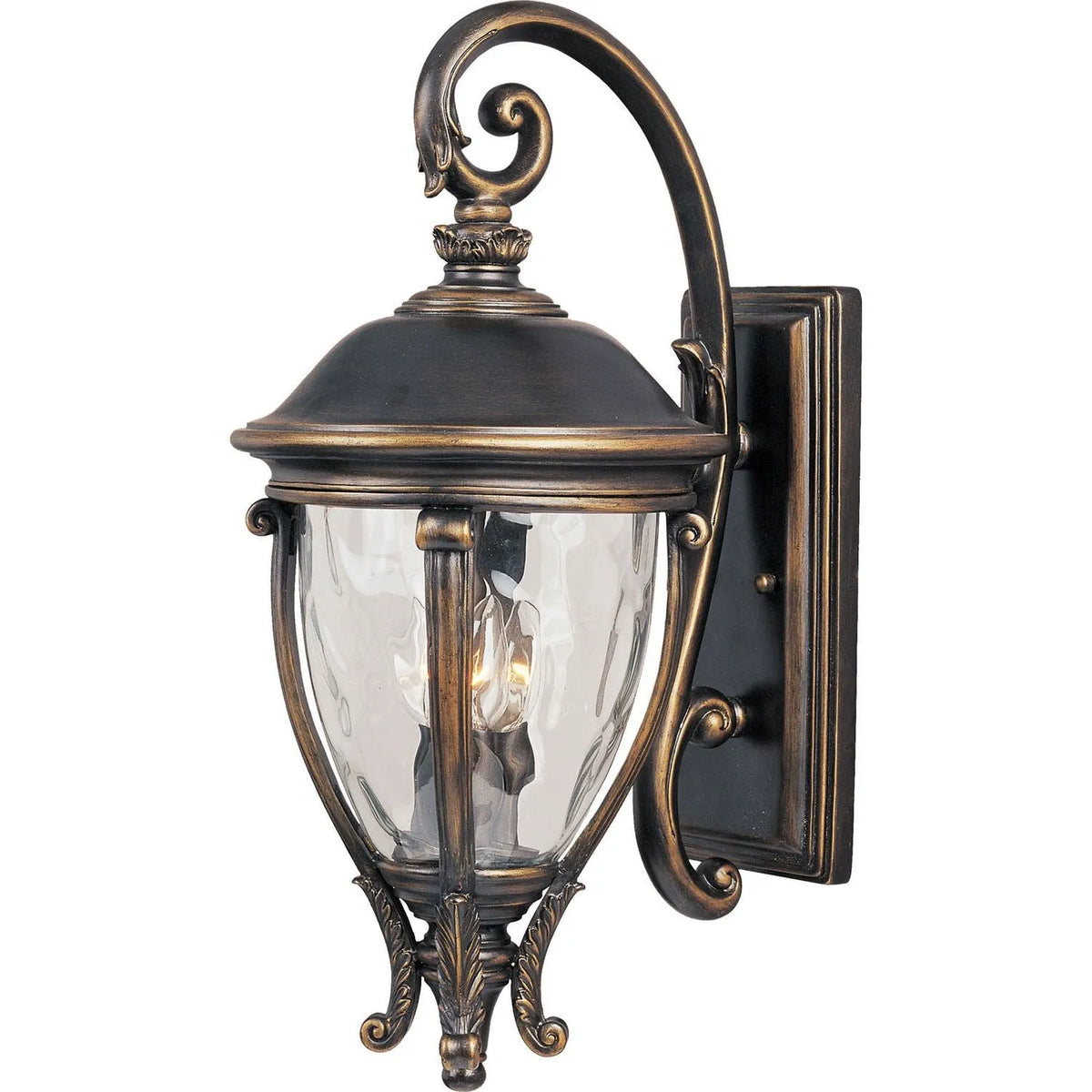 Maxim Lighting - Camden VX Outdoor Wall Lantern - 41425WGGO | Montreal Lighting & Hardware