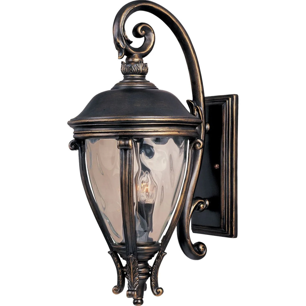 Maxim Lighting - Camden VX Outdoor Wall Lantern - 41426WGGO | Montreal Lighting & Hardware