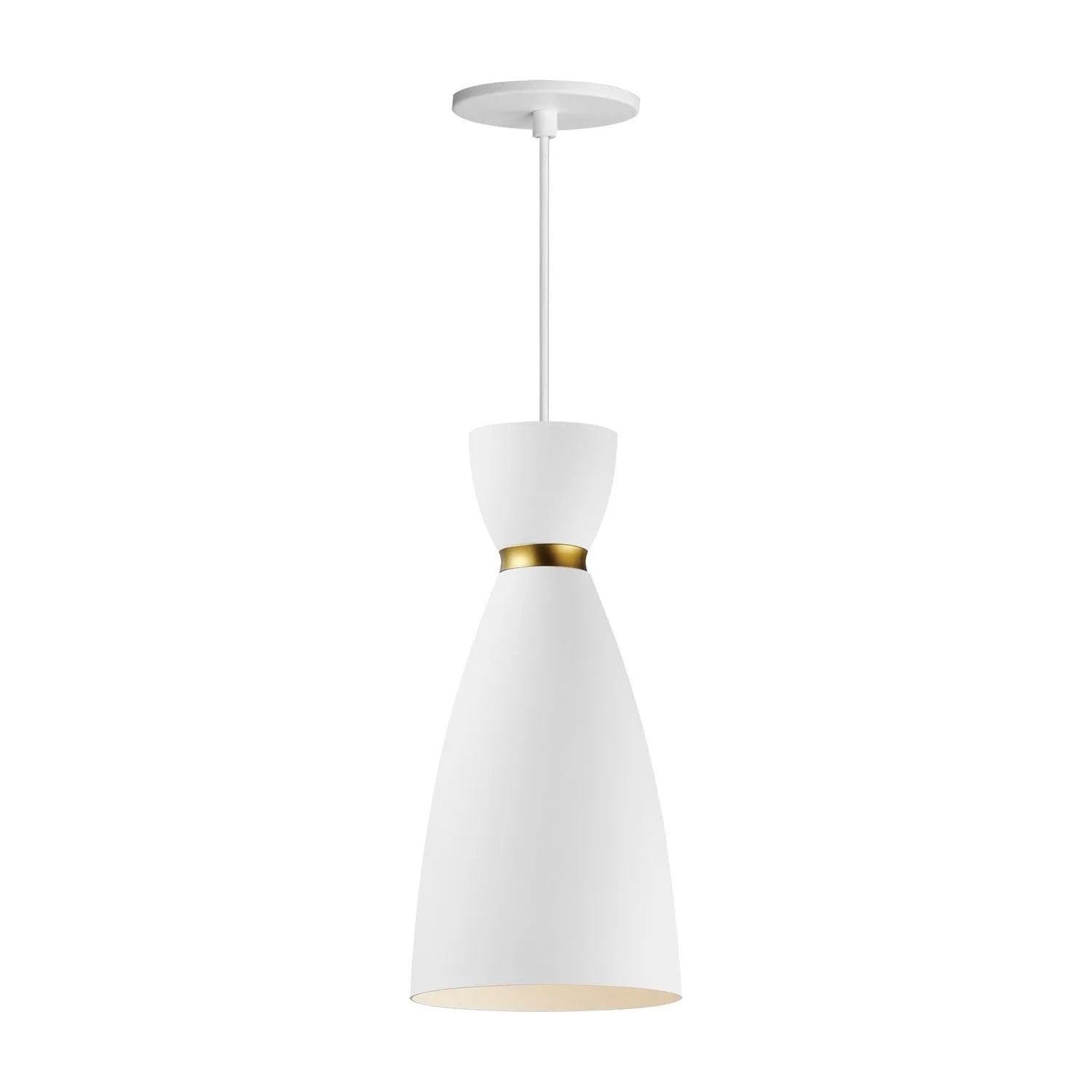 Maxim Lighting - Carillon Mini Pendant - 11301WTSBR | Montreal Lighting & Hardware