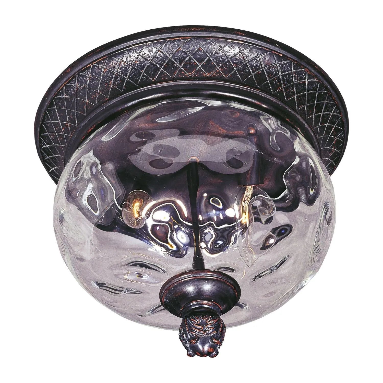 Maxim Lighting - Carriage House DC Outdoor Ceiling Mount - 3429WGOB | Montreal Lighting & Hardware