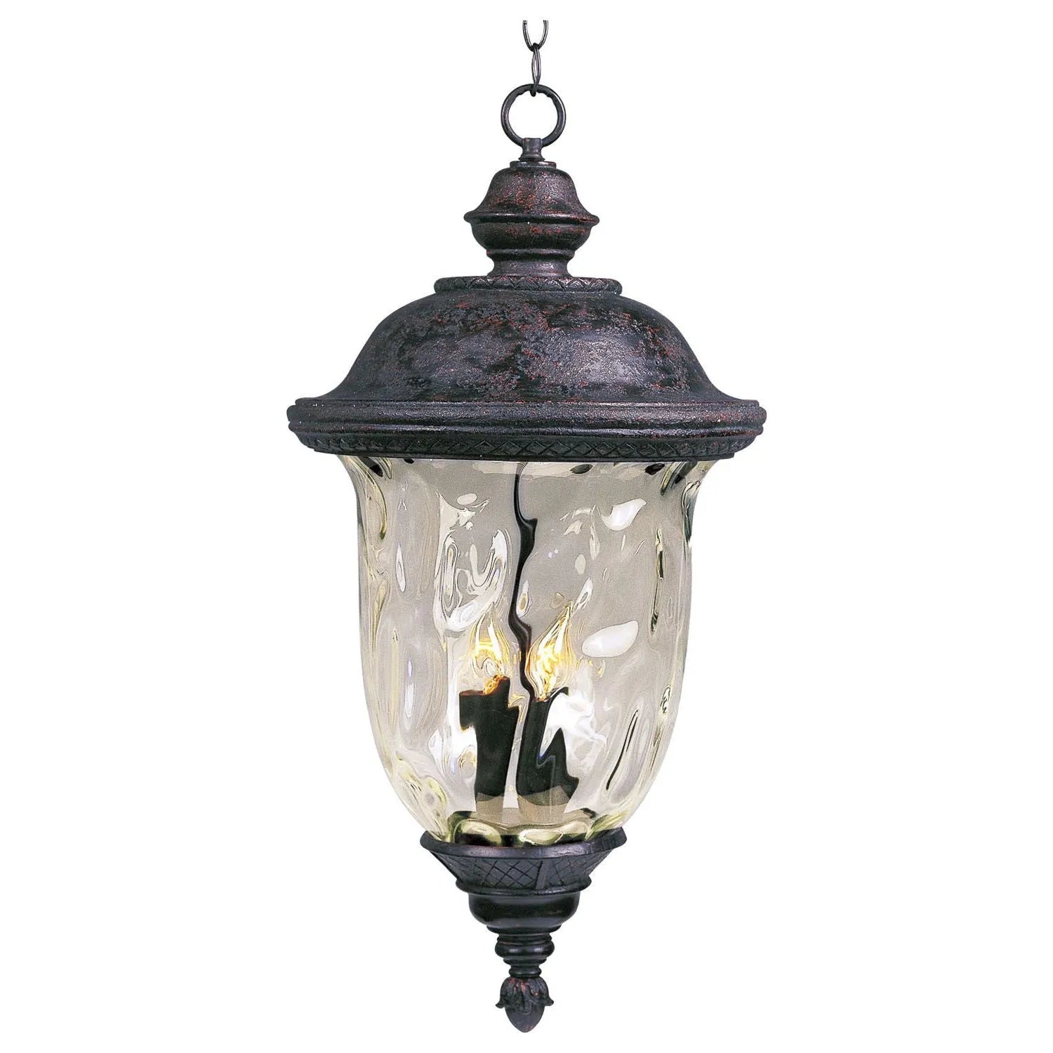 Maxim Lighting - Carriage House DC Outdoor Hanging Lantern - 3428WGOB | Montreal Lighting & Hardware