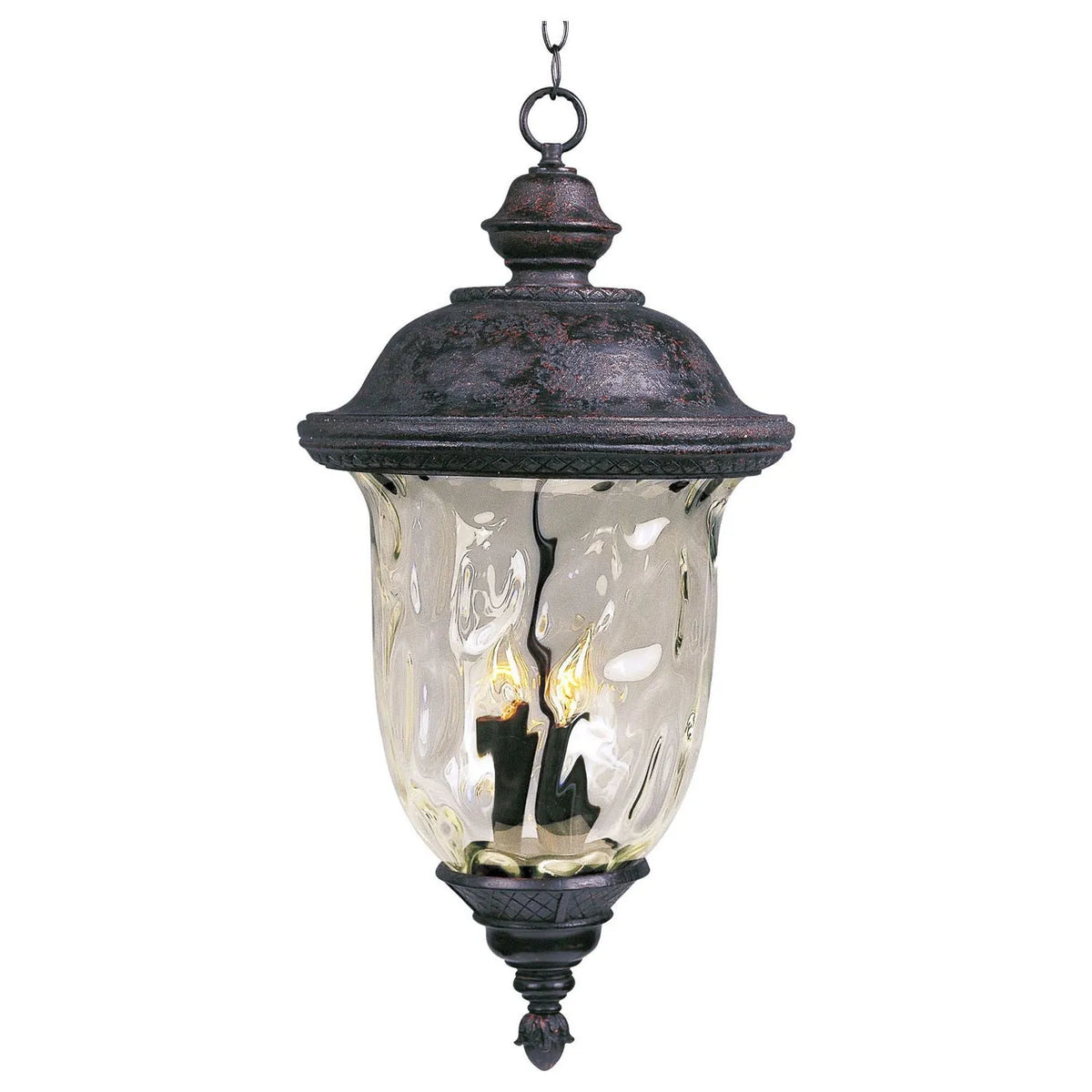 Maxim Lighting - Carriage House DC Outdoor Hanging Lantern - 3428WGOB | Montreal Lighting & Hardware