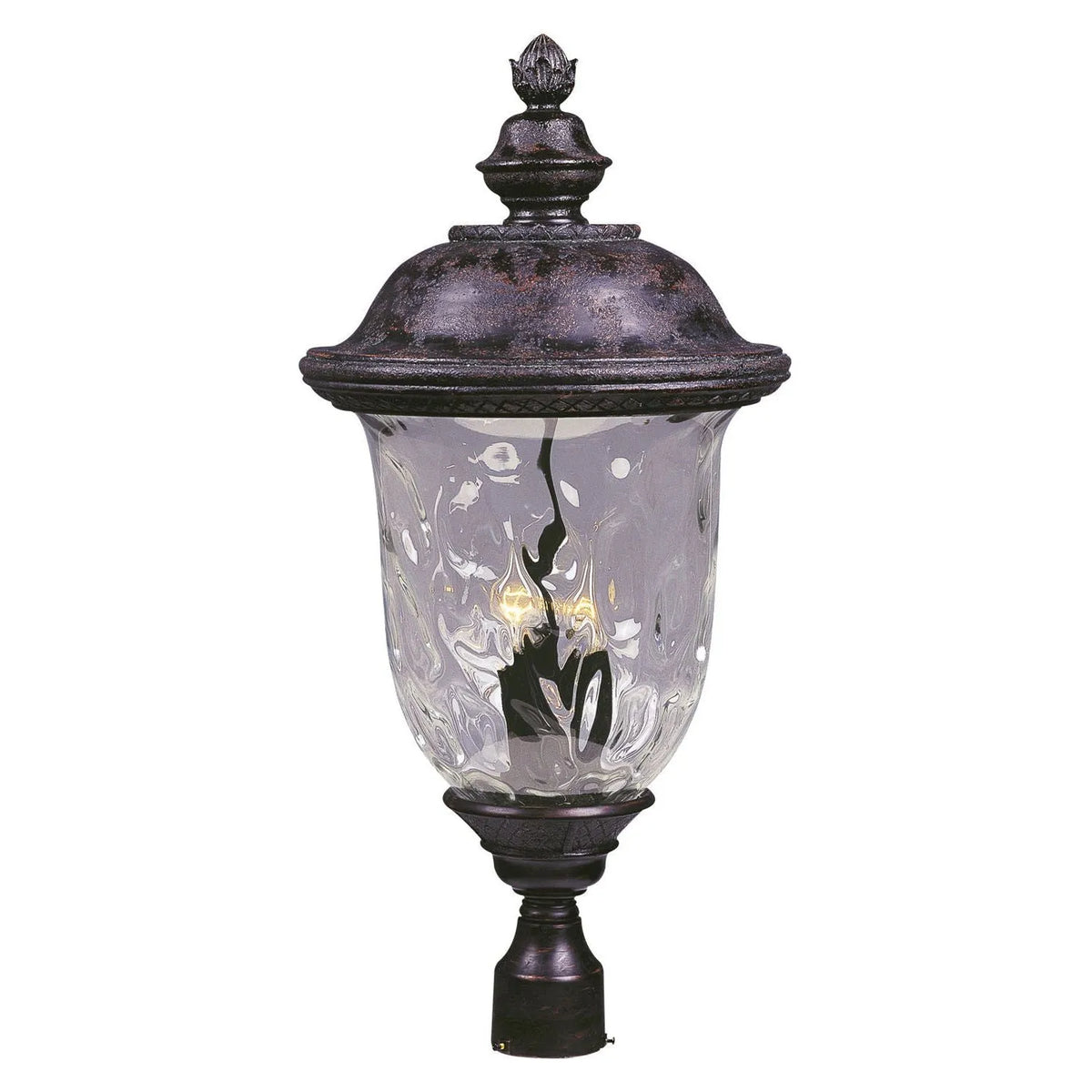 Maxim Lighting - Carriage House DC Outdoor Pole/Post Lantern - 3421WGOB | Montreal Lighting & Hardware