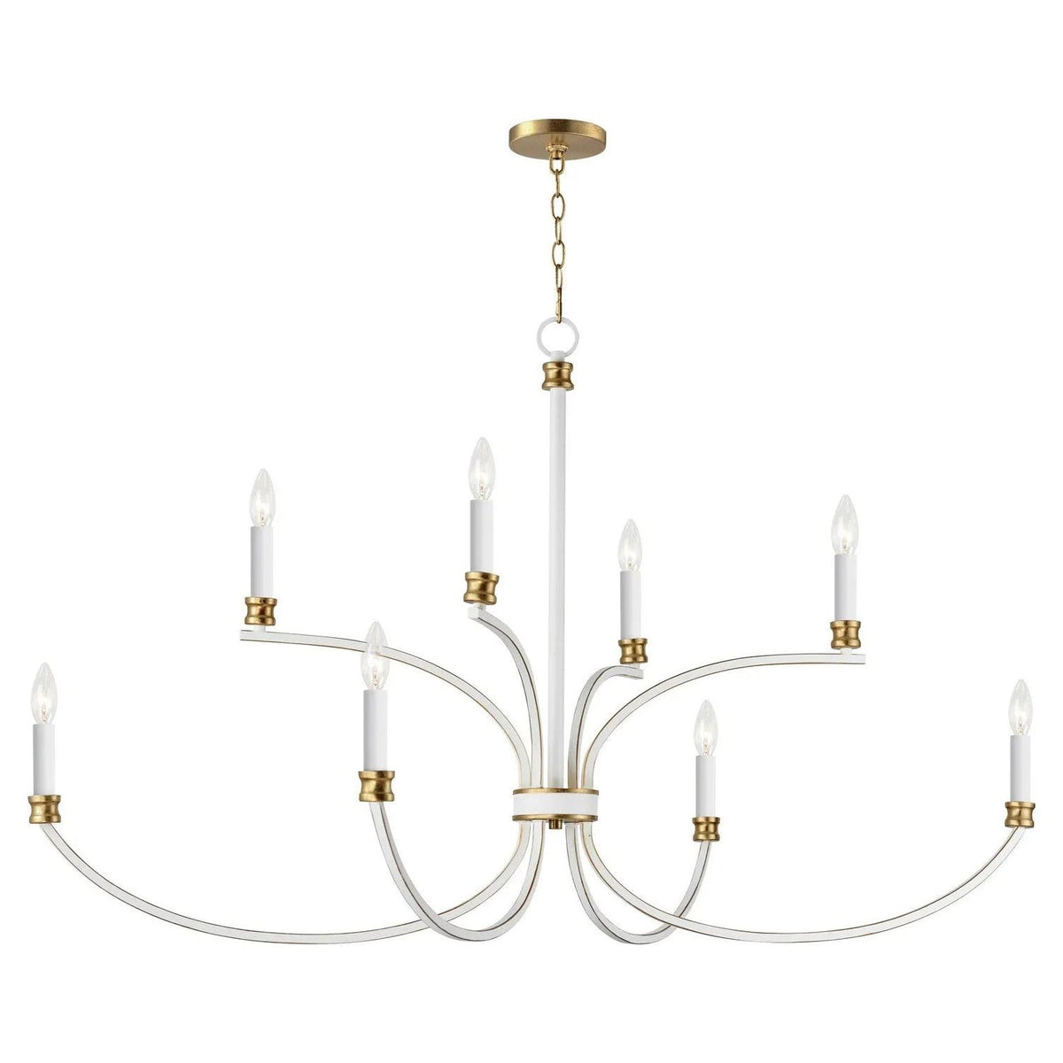 Maxim Lighting - Charlton Chandelier - 11378WWTGL | Montreal Lighting & Hardware