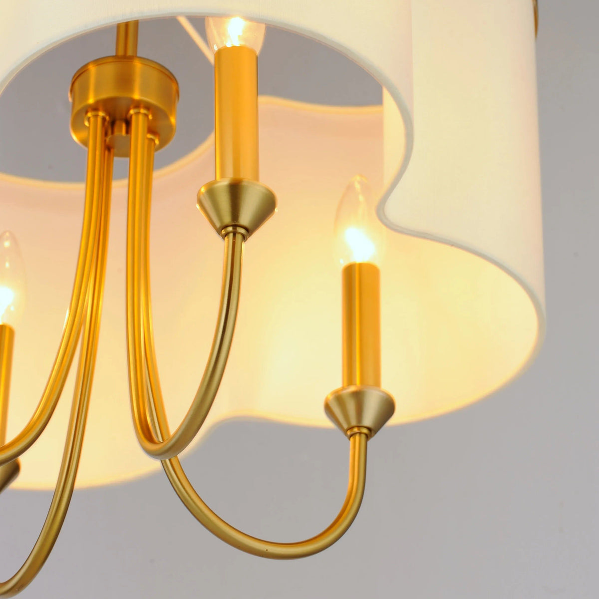 Maxim Lighting - Clover Chandelier - 12246OFSBR | Montreal Lighting & Hardware