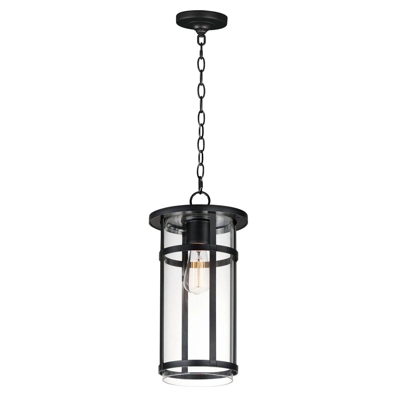 Maxim Lighting - Clyde Vivex Outdoor Pendant - 40629CLBK | Montreal Lighting & Hardware