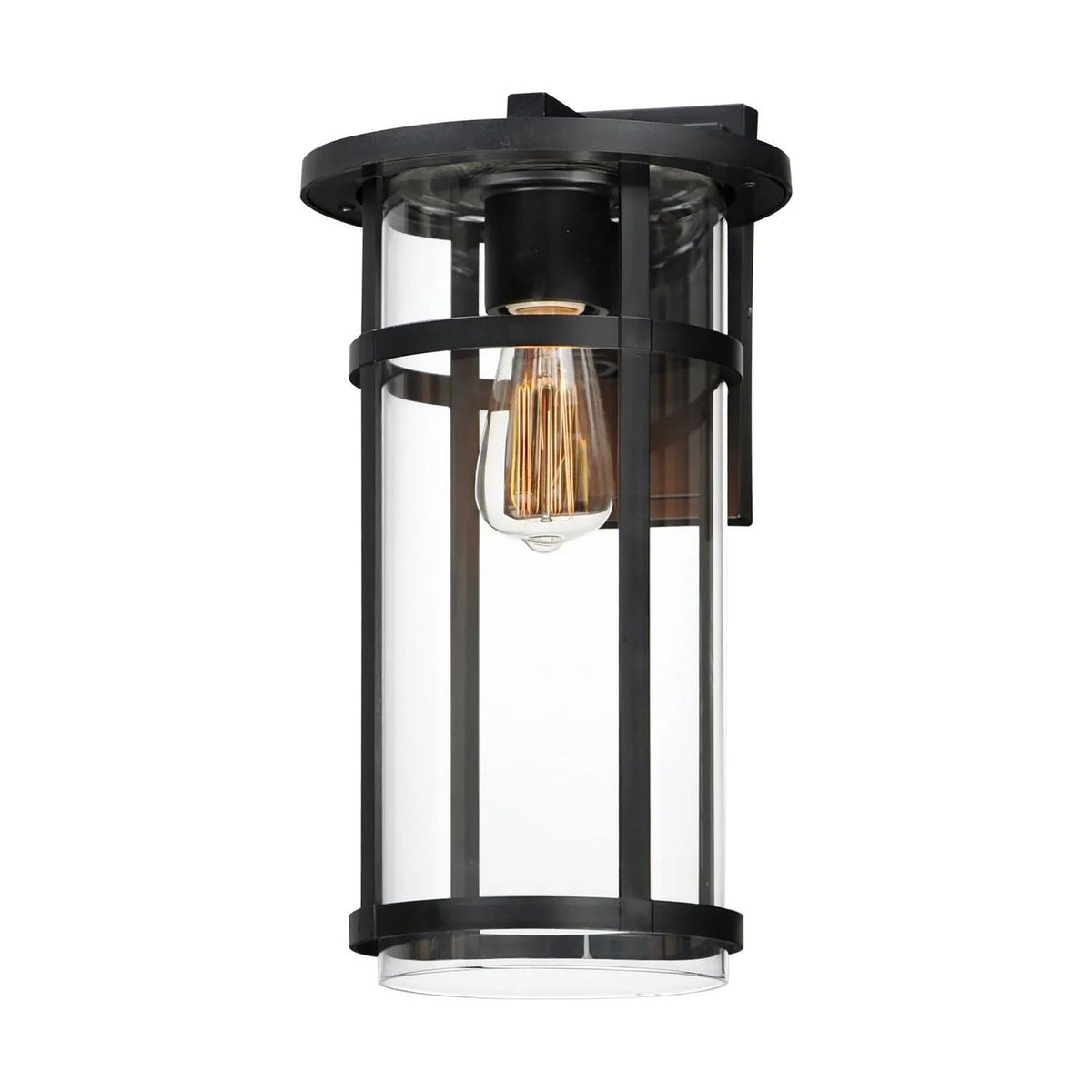 Maxim Lighting - Clyde Vivex Outdoor Wall Sconce - 40625CLBK | Montreal Lighting & Hardware