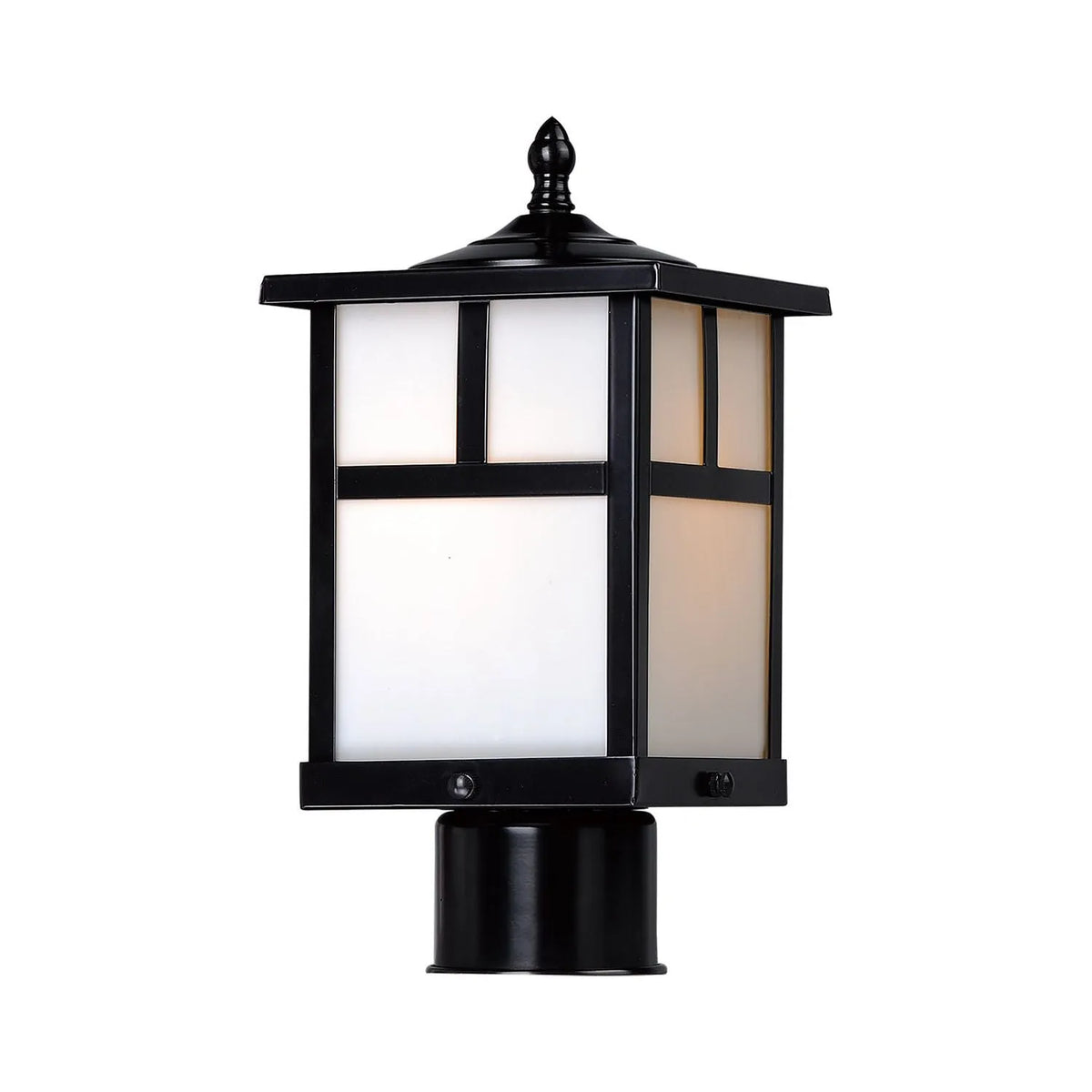 Maxim Lighting - Coldwater Outdoor Pole/Post Lantern - 4055WTBK | Montreal Lighting & Hardware