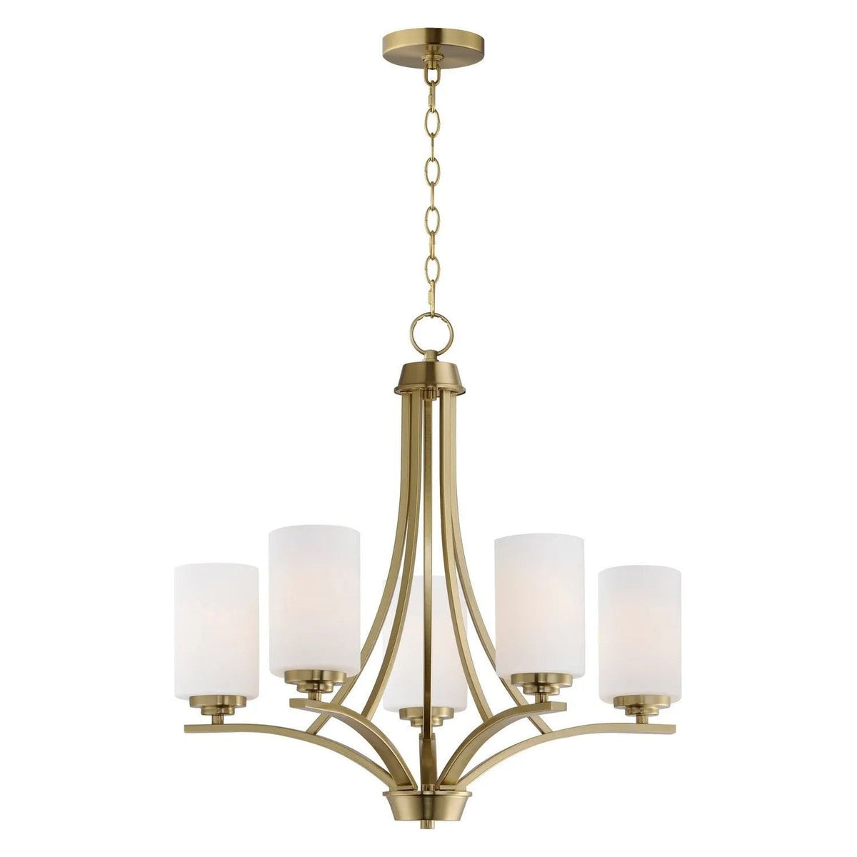 Maxim Lighting - Deven Chandelier - 20035SWSBR | Montreal Lighting & Hardware