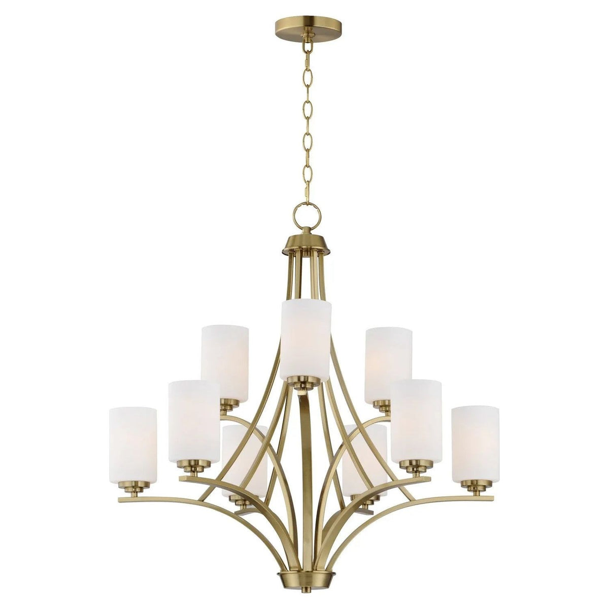 Maxim Lighting - Deven Chandelier - 20036SWSBR | Montreal Lighting & Hardware