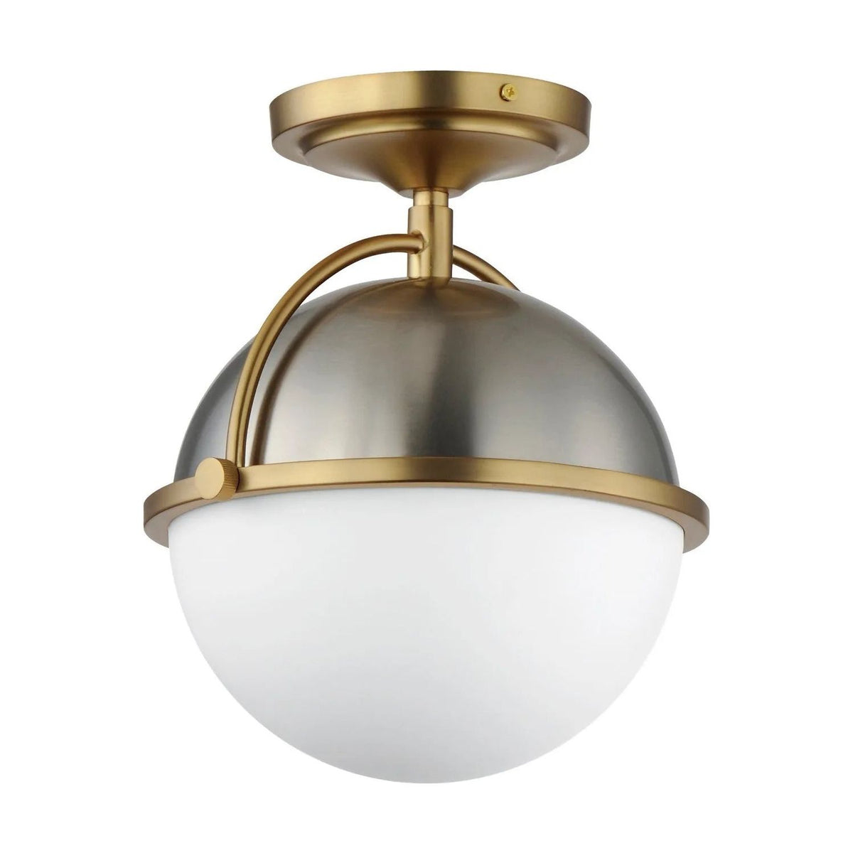 Maxim Lighting - Duke Semi Flush Mount - 12410SWSNSBR | Montreal Lighting & Hardware