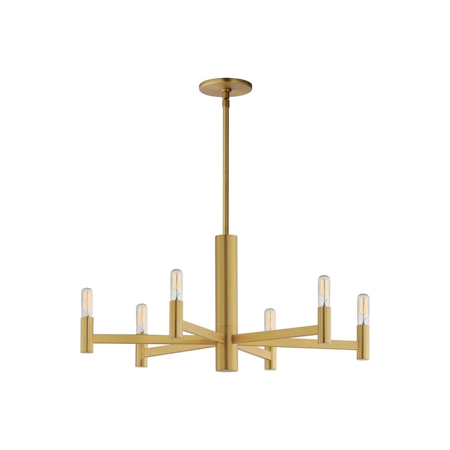 Maxim Lighting - Emana Chandelier - 21366NAB | Montreal Lighting & Hardware