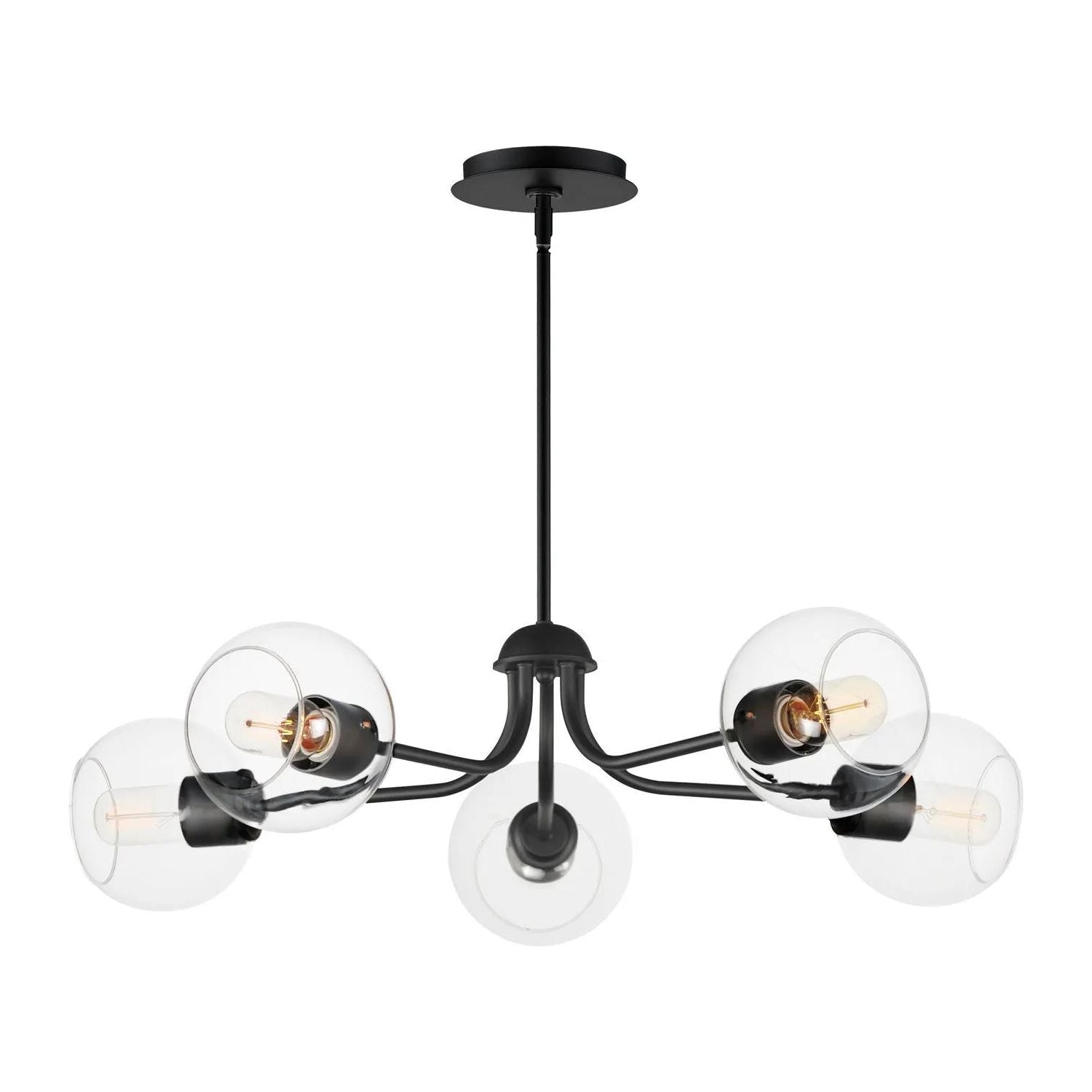 Maxim Lighting - Knox Chandelier - 21635CLBK | Montreal Lighting & Hardware