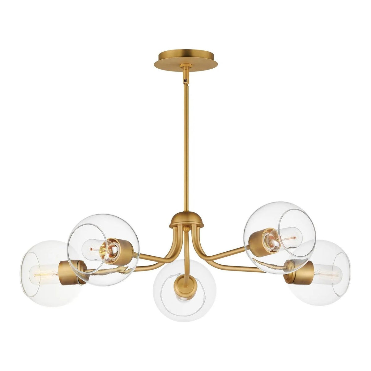 Maxim Lighting - Knox Chandelier - 21635CLNAB | Montreal Lighting & Hardware