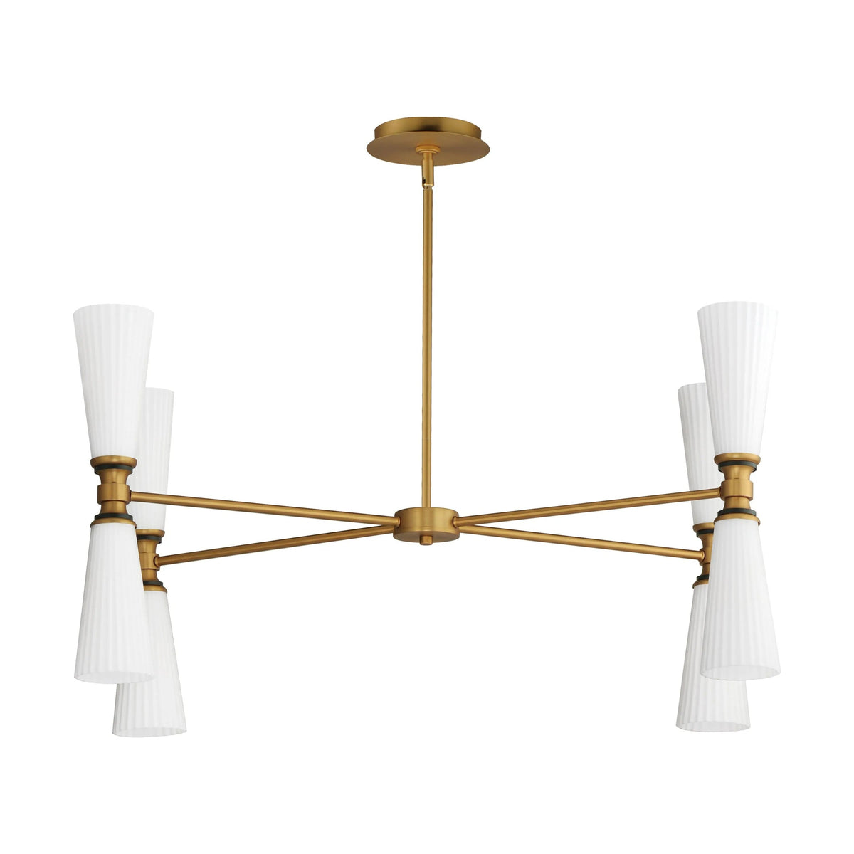 Maxim Lighting - Krevat Chandelier - 24828SWBKNAB | Montreal Lighting & Hardware