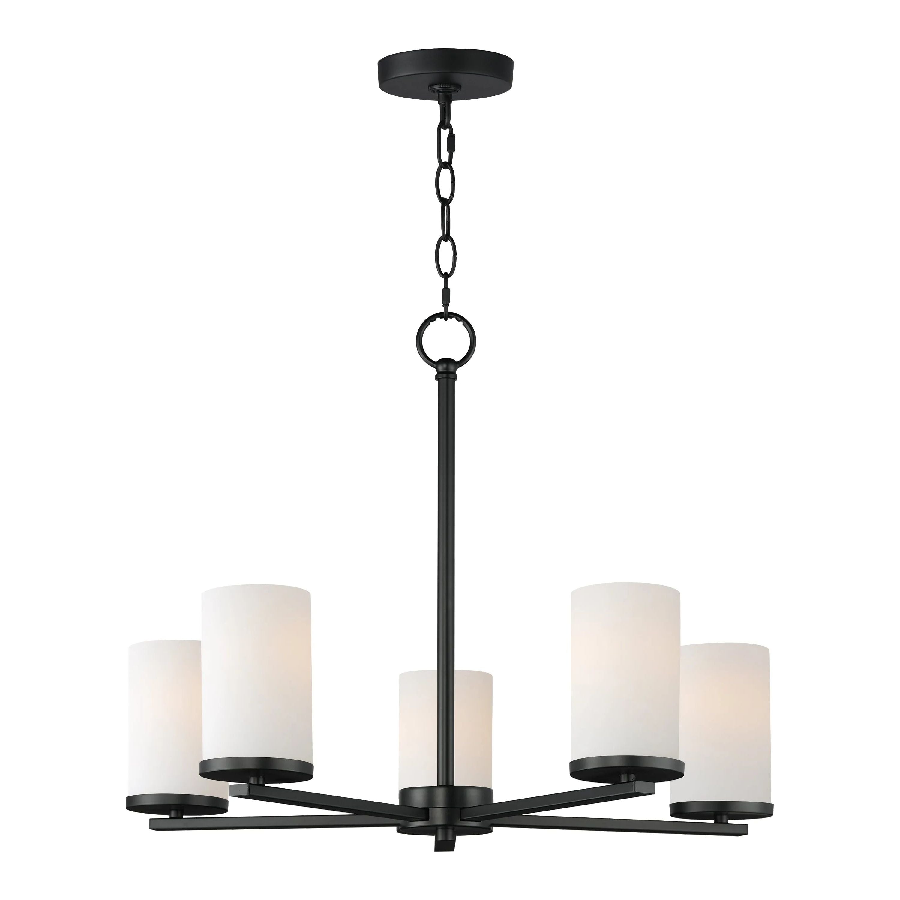 Maxim Lighting - Lateral Chandelier - 10286SWBK | Montreal Lighting & Hardware