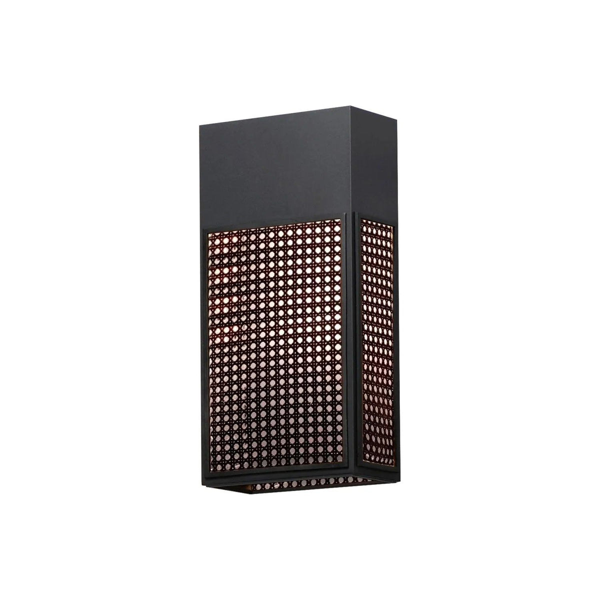 Maxim Lighting - Lattice LED Outdoor Wall Sconce - 54804BK | Montreal Lighting & Hardware