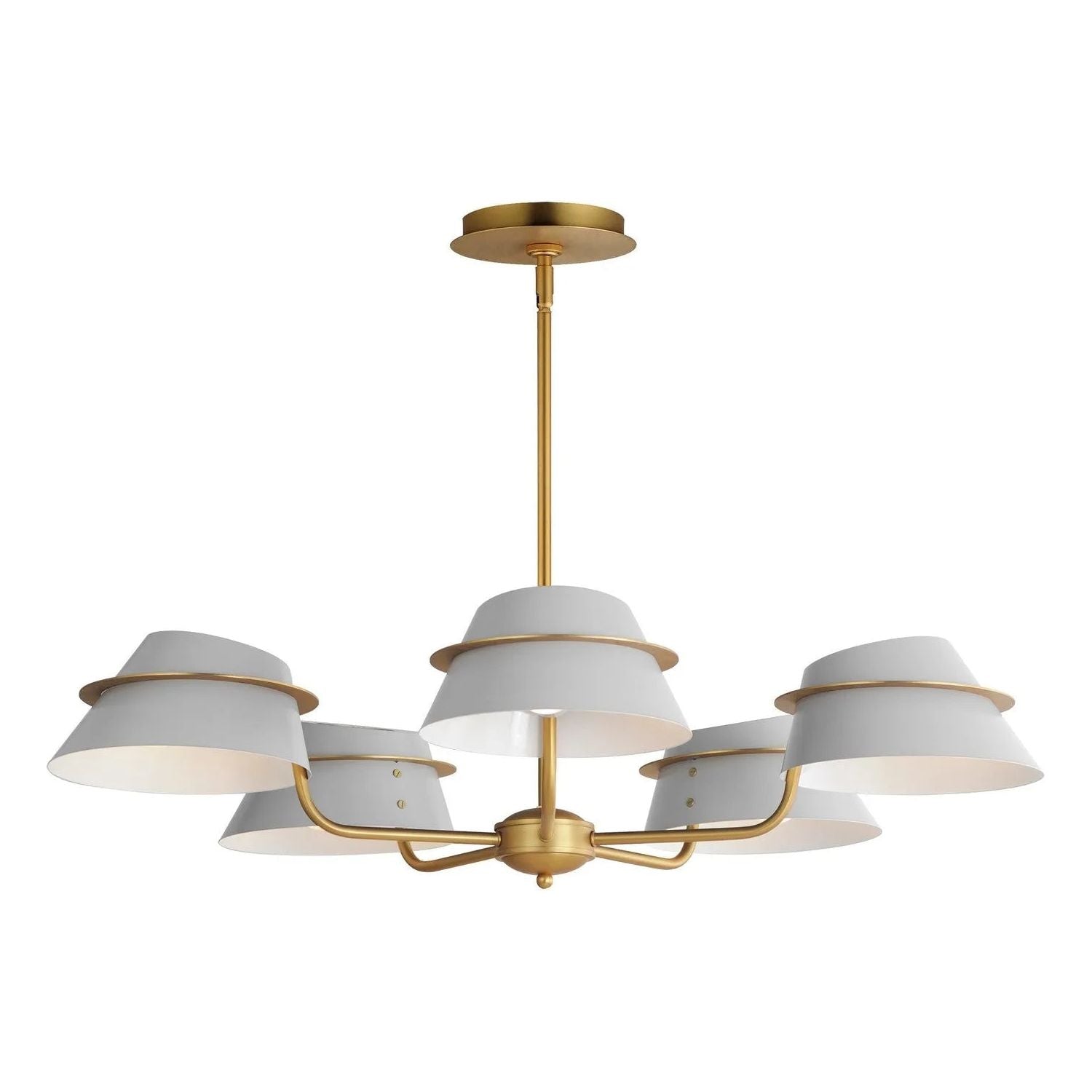 Maxim Lighting - Lucas Chandelier - 25225LFGNAB | Montreal Lighting & Hardware