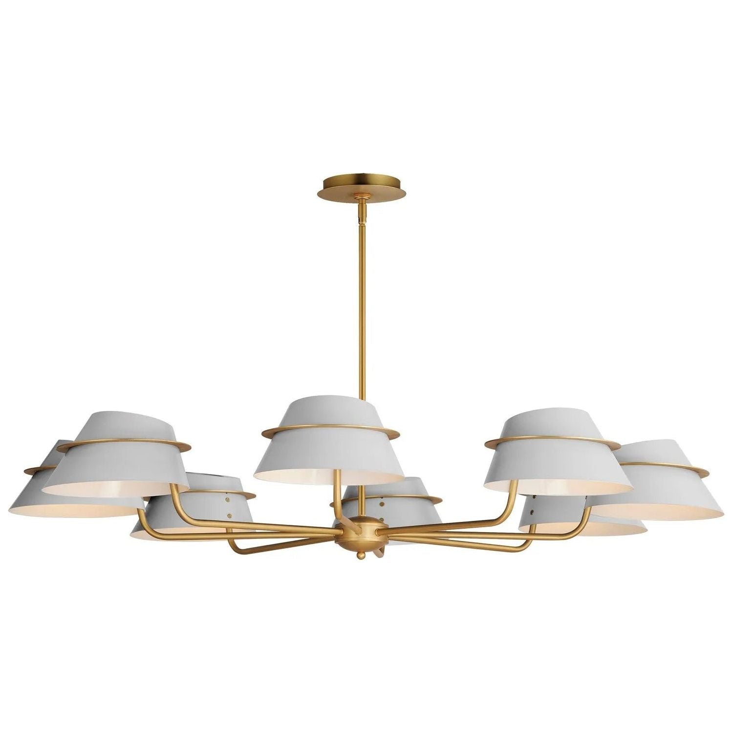 Maxim Lighting - Lucas Chandelier - 25228LFGNAB | Montreal Lighting & Hardware