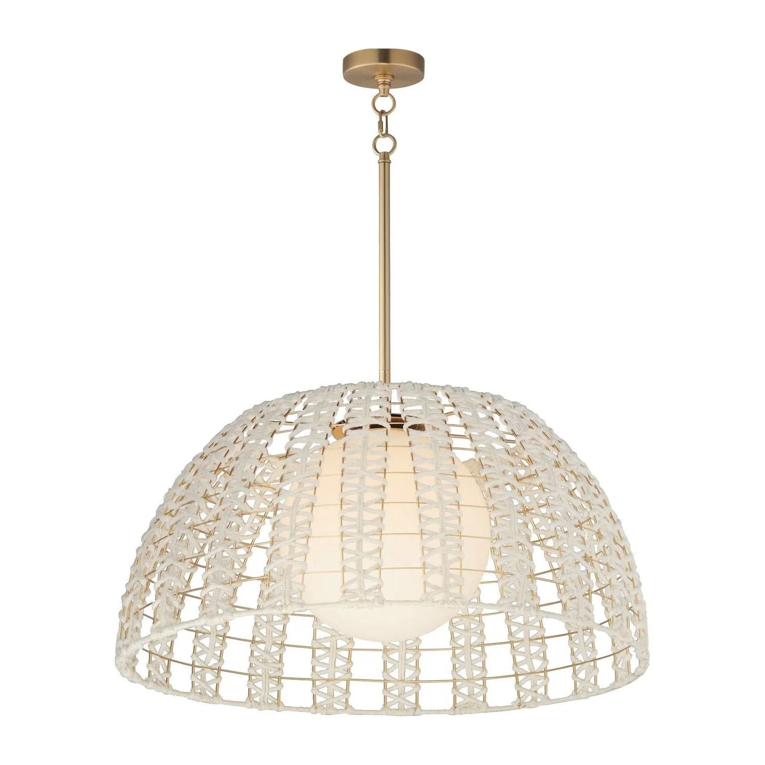 Maxim Lighting - Macrame Pendant - 22482SWGLD | Montreal Lighting & Hardware