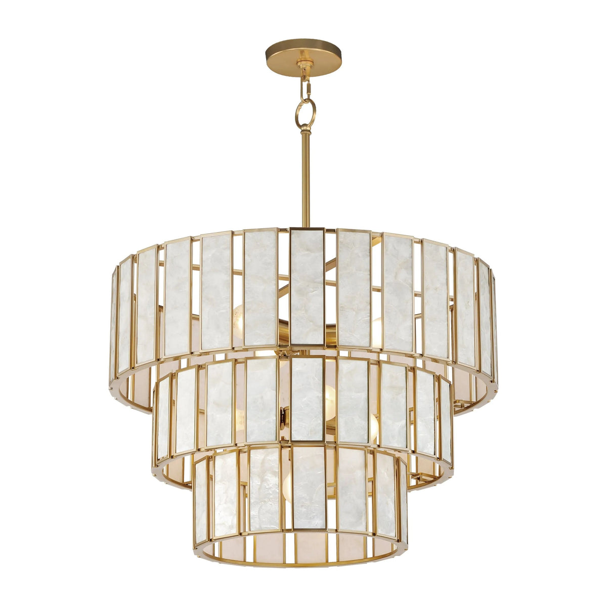 Maxim Lighting - Miramar Chandelier - 12808CZNAB | Montreal Lighting & Hardware