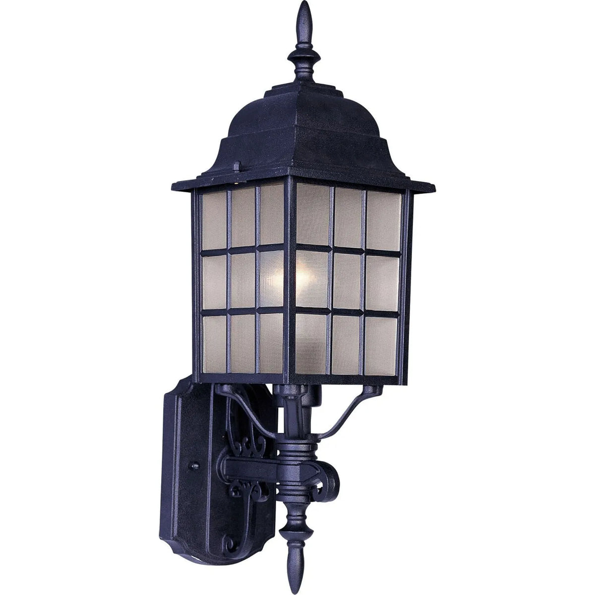 Maxim Lighting - North Church Outdoor Wall Lantern - 1050BK | Montreal Lighting & Hardware