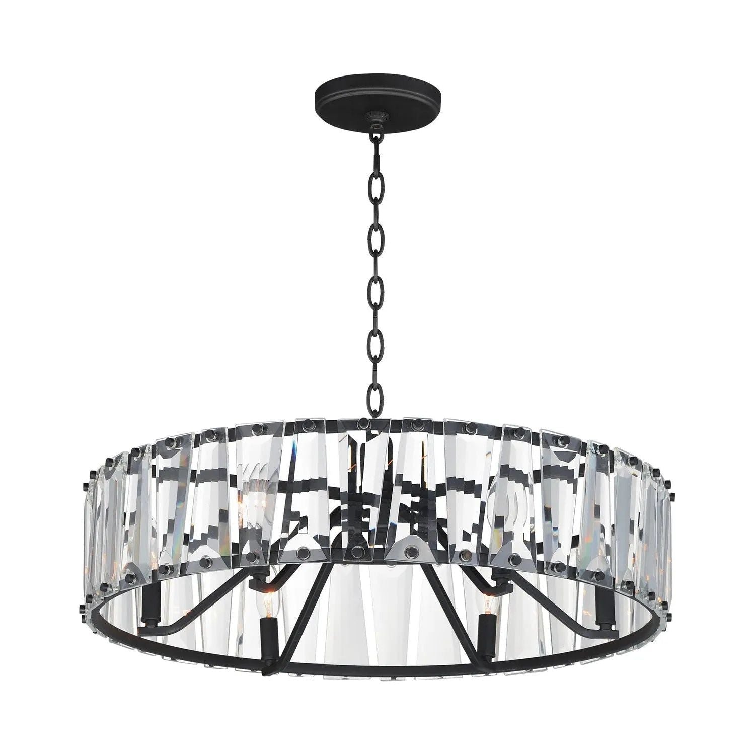 Maxim Lighting - Odeon Chandelier - 21866BCBK | Montreal Lighting & Hardware