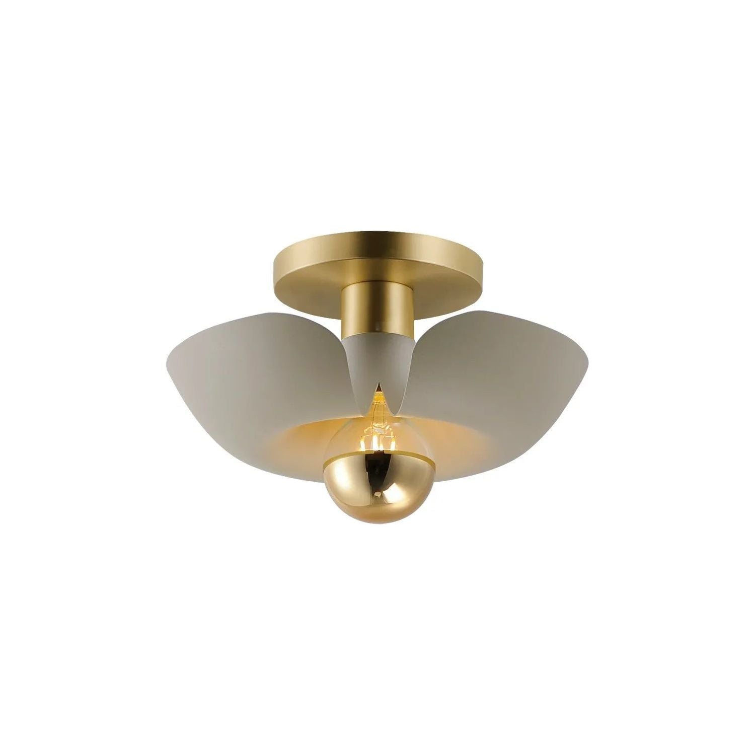 Maxim Lighting - Poppy LED Flush Mount - 11390SGSBR | Montreal Lighting & Hardware