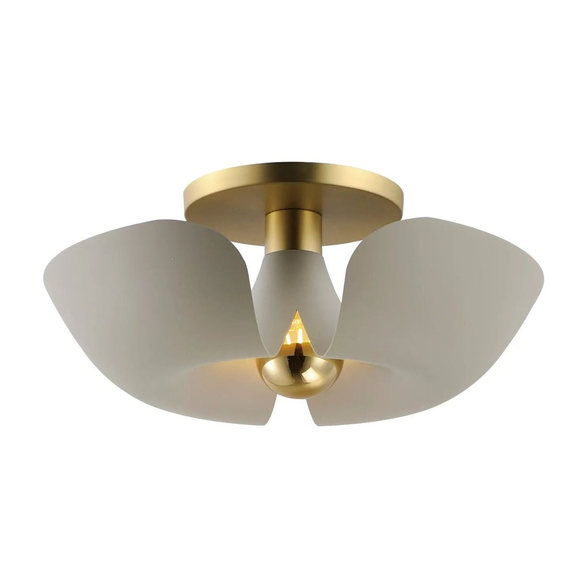 Maxim Lighting - Poppy LED Flush Mount - 11399SGSBR | Montreal Lighting & Hardware